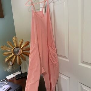 FP Movement by Free People Light Pink Jumpsuit